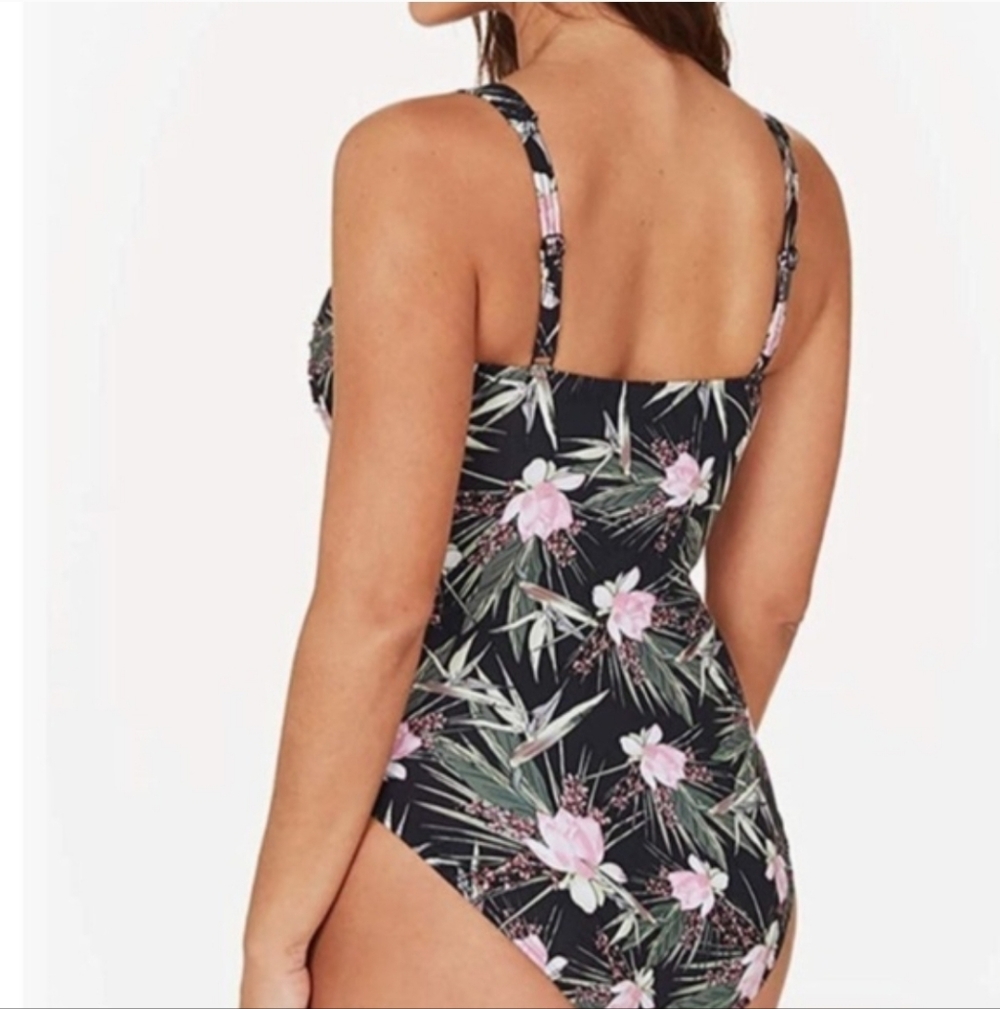 NWOT Nip Tuck Fern Gully Joanne one piece swimsuitsize 16 - Picture 2 of 9
